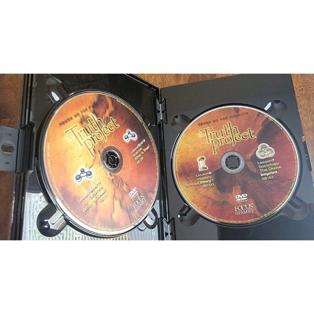 The Truth Project Focus On the Family 8 Disc Set (DVD 2006) Complete / Tested - Picture 6 of 9